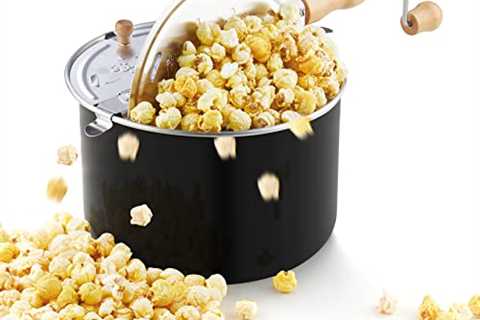 How to season popcorn in a homemade popcorn maker?