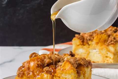 Easy Pumpkin French Toast Casserole