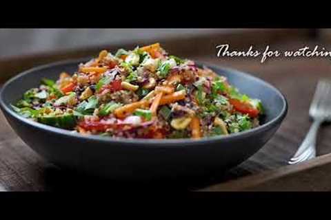 WHOLESOME QUINOA NOURISH BOWL |  Vegetarian Mels