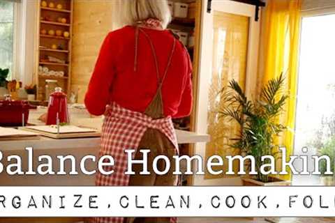 ORGANIZE, CLEAN, COOK, FOLD | Scandish Home cleaning motivation