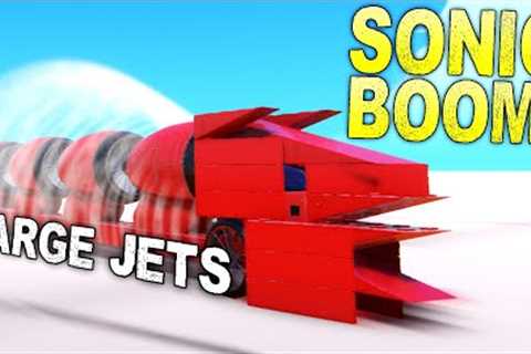 How Few LARGE JETS Does It Take to Break the Sound Barrier?