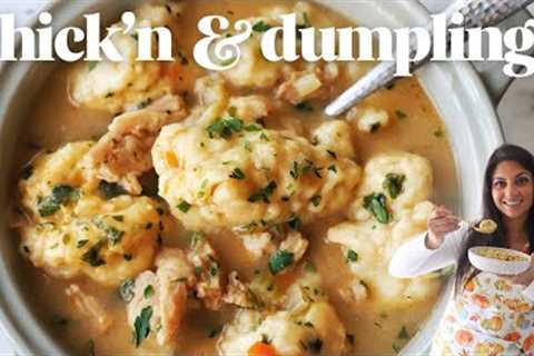 A Vegan Take on Classic Comfort Food! [Chick''n & Dumplings]