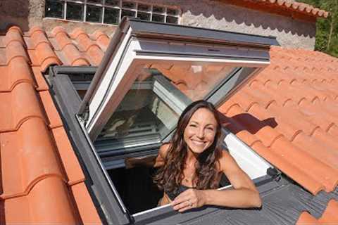 THE INCREDIBLE RESULTS OF OUR CHALLENGING ROOF BUILD (with skylights)!
