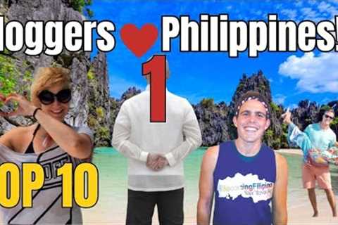 Top 10 foreign vloggers who TRULY love the Philippines!