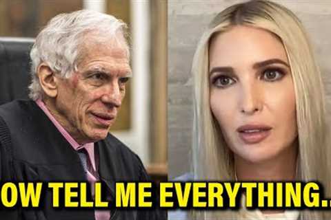 Ivanka Trump FACES the Moment She’s Been DREADING, TIME’S UP