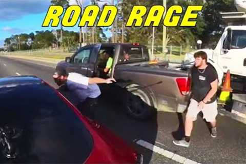 REDNECKS JUMP OUT OF TRUCK TO ASSAULT TESLA || USA & Canada