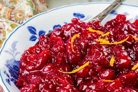 Homemade Cranberry Sauce