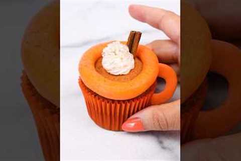 PSA:Turn your fall favorite PSL into a cupcake #shorts
