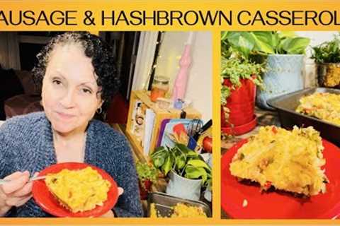 BREAKFAST SAUSAGE & HASHBROWN CASSEROLE (Vegan)
