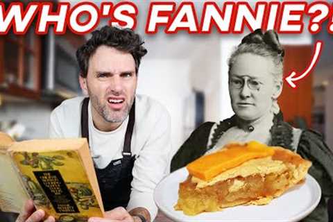 Tripping Over Fannie Farmer''s 1896 Apple Pie Recipe