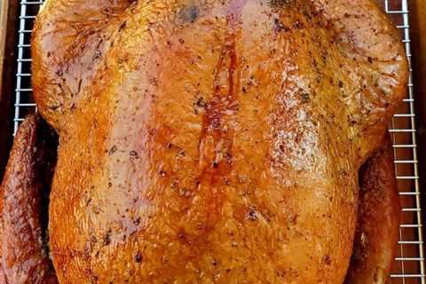 Pellet Grill Smoked Turkey