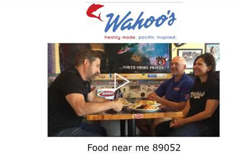 Food near me 89052 - Wahoo's Tacos Restaurant - Good Food Games & Drinks