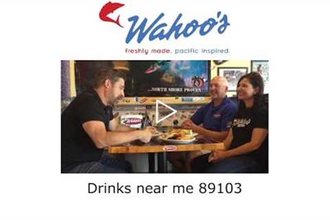 Drinks near me 89103 - Wahoo's Tacos Restaurant - Good Food, Games & Drinks