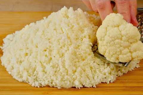 This cauliflower recipe surprised everyone! Cauliflower dish tastes better than meat! [Vegan]
