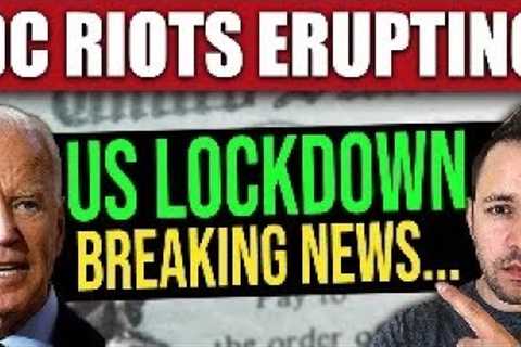 BREAKING: Mass Riot Erupts in DC as US House on Lockdown