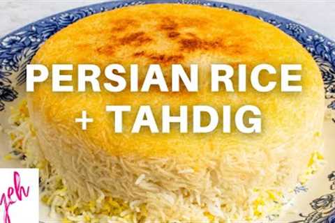 Persian Rice with Tahdig - Cooking With Ayeh