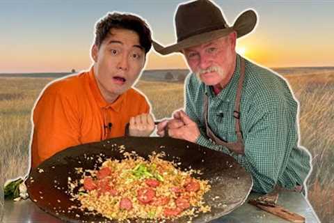 Uncle Roger Comes to the Wagon to Teach Me Egg Fried Rice (ft. @mrnigelng)