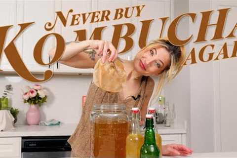 Why I’m Never Buying Kombucha Again (and why I make it at home instead)