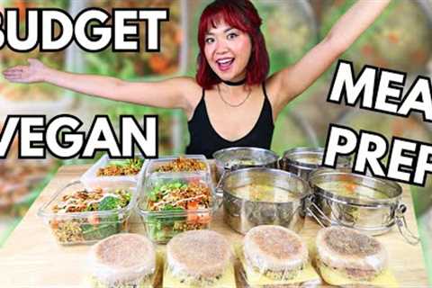 Budget Friendly Vegan Meal Prep: COMFORT FOOD BUT HEALTHY!