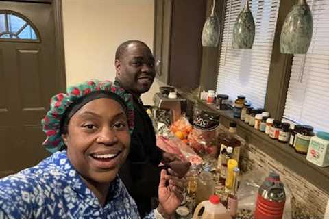 Preparing Our Thanksgiving Dinner Early! Hangout with us this evening!!