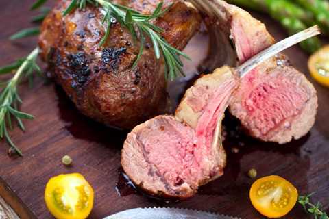 Garlic Herb Rack of Lamb