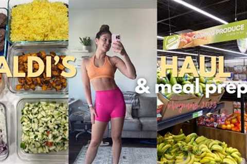 THE BEST WAY TO MEAL PREP| Healthy Aldi''s grocery haul| easy meal ideas| VLOGMAS DAY 6 2023