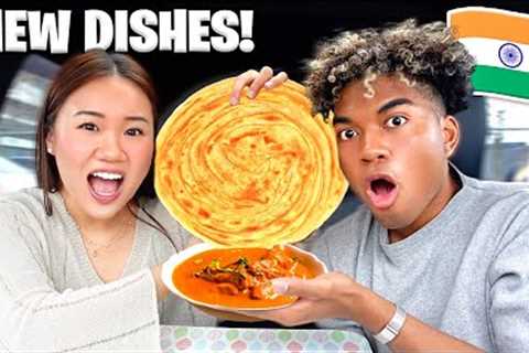 Eating Indian Food Dishes That We''ve Never Tried Before!! (INDIAN FOOD MUKBANG)