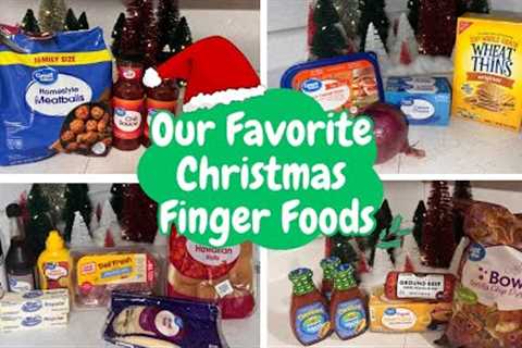 Our Top 4 EASY & DELICIOUS Christmas Finger Foods || Christmas Party Appetizers