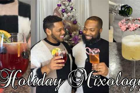 Holiday Vlog: Making Christmas Cocktails | BTS Shooting Sponsored Content