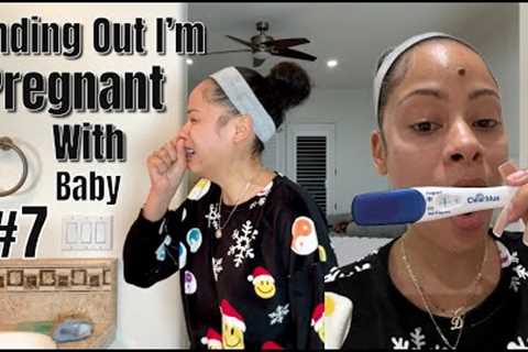 Vlogmas Day 3: Finding Out I''m Pregnant With Baby #7 | My Husband’s Reaction