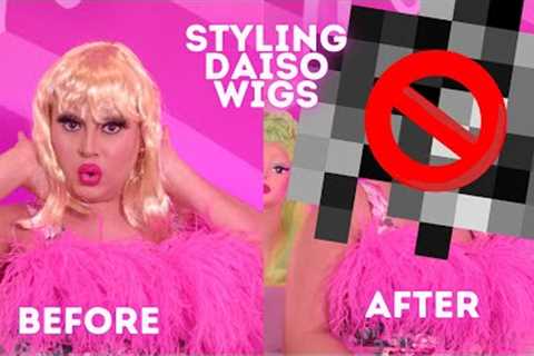 DAISO WIG CHALLENGE: TURNING CHEAP INTO CHIC