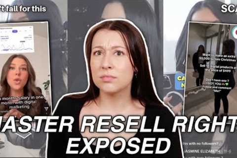 TikTok''s Master Resell Rights SCAM Exposed