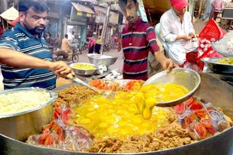 FASTEST INDIAN STYLE EGG BHURJI | FAMOUS STREET STYLE EGG GHOTALA | INDIAN STREET FOOD IN PAKISTAN