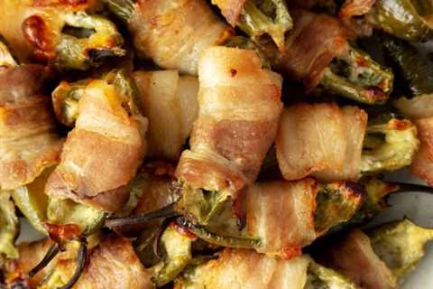 Smoky Bacon-Wrapped Jalapeno Poppers