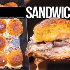 THE BEST SANDWICHES YOU COULD EVER MAKE WHEN COOKING FOR A BIG GROUP... | SAM THE COOKING GUY