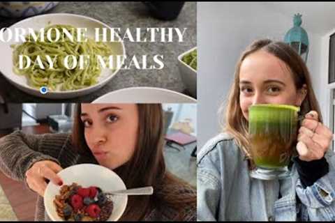 hormone healthy full day of eats l breakfast, lunch, & dinner recipes