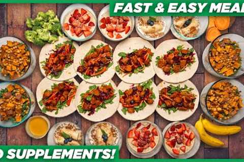 EASY Vegan Meal Prep for Weight Loss! (High Protein)