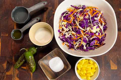 White Fish Tacos with Pineapple Jalapeño Slaw