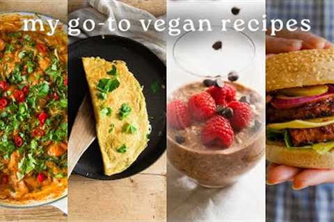 TOP 5 FAVOURITE VEGAN RECIPES #VEGANUARY