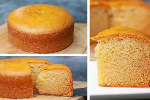 Condensed Milk Cake | Eggless & Without Oven | Yummy