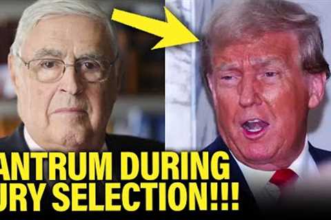 Trump Instantly LOSES IT at DAY 1 of Federal Trial