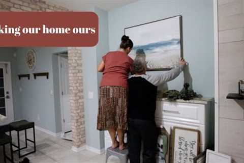 Finally Hanging Pictures | More Cleaning and Decluttering Motivation |Getting the Home Done