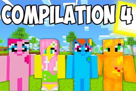My Little Pony Plays Minecraft Compilation 4