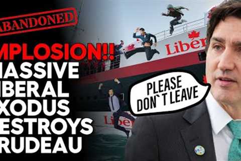 Liberal MPs are ABANDONING Trudeau In RECORD Numbers!