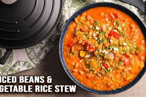 Spiced Beans and Vegetable Rice Stew | Cozy Winter Recipe | Get Curried | Varun Inamdar