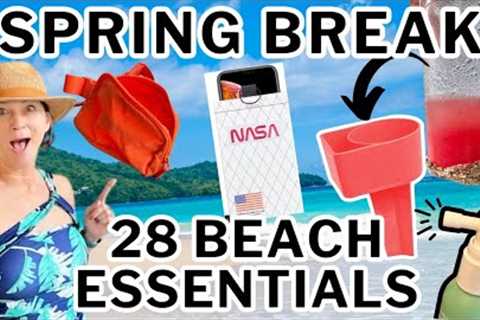 28 Essentials for a Spring Break Beach Trip You Need to Pack