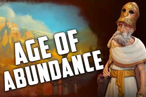 Trying out the Civ 6 Age of Abundance Challenge