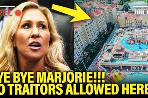 Marjorie Taylor Greene KICKED OUT of Hotel when Plan is UNCOVERED