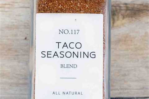 Homemade Taco Seasoning