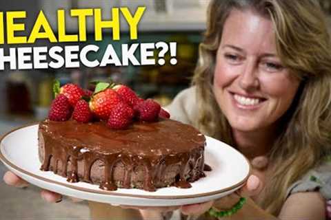 This Healthy Plant-Based Chocolate Cheesecake CHANGED MY LIFE!
